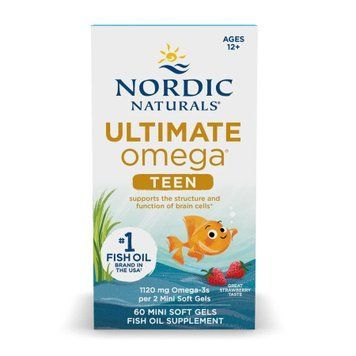 Омега-3 подвійна концентрація для підлітків Nordic Naturals Ultimate Omega 2X Teen - 60 міні-капсул 2023-10-5963 фото