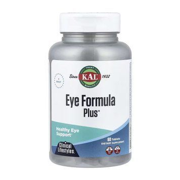 Комплекс для захисту зору Плюс KAL Eye Formula Plus - 60 таблеток 2023-10-7034 фото