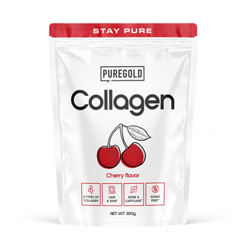 Колаген Вишня Pure Gold Collagen - 300 г 2023-10-7905 фото