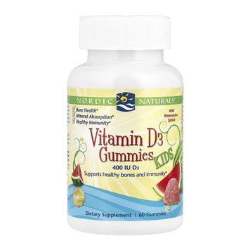 Вітамін D3 дитячий у цукерках (Vitamin D3 Gummies Kids) Nordic Naturals 60 цукерок 2023-10-5964 фото