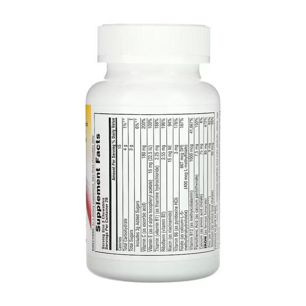 Комплекс заліза для кровотворення жувальний Nature's Plus Hema-Plex - 60 жувальних таблеток 2023-10-4411 фото