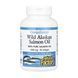 Олія дикого аляскинського лосося Natural Factors Wild Alaskan Salmon Oil 1000mg - 90 м'яких капсул 2023-10-5745 фото 1