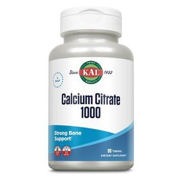Цитрат кальцію KAL Calcium Citrate 1000mg - 90 таблеток 2023-10-2160 фото