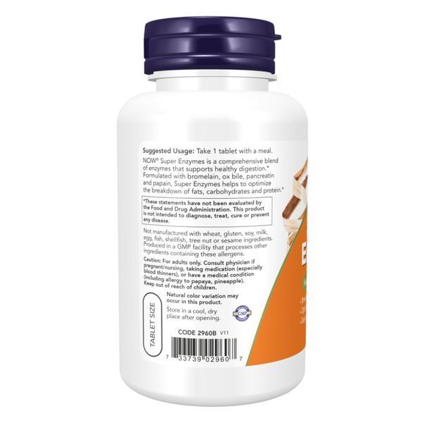 Спіруліна Now Foods Spirulina 500 mg - 500 таблеток 2022-10-0088 фото