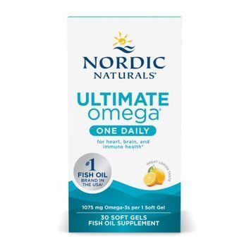 Омега-3 одна в день Nordic Naturals Ultimate Omega One Daily - 30 м'яких капсул 2023-10-5971 фото