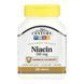 Ніацин вітамін B3 21st Century Niacin 500 mg - 100 таблеток 2023-10-7099 фото 1