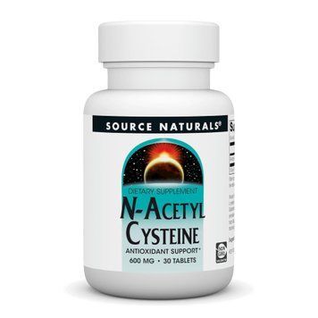 N-ацетилцистеїн Source Naturals N-Acetyl Cysteine 600mg - 30 таблеток 2023-10-5884 фото