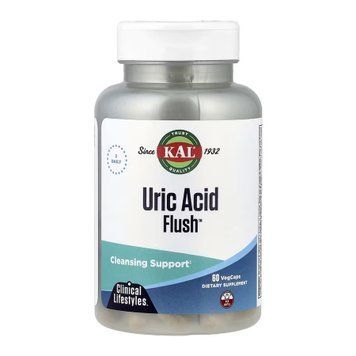 Очищення від сечової кислоти (Uric Acid Flush) KAL 60 капсул 2023-10-7026 фото