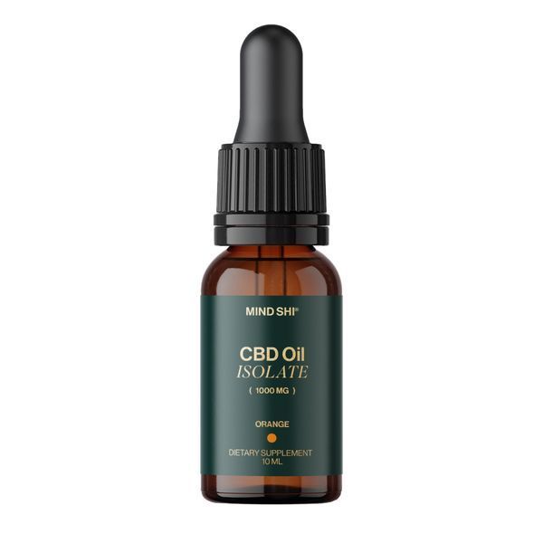 Олія CBD ізолят Mind Shi CBD Oil Isolate 1000 mg Orange - 10 мл (Апельсин) 2023-10-3798 фото