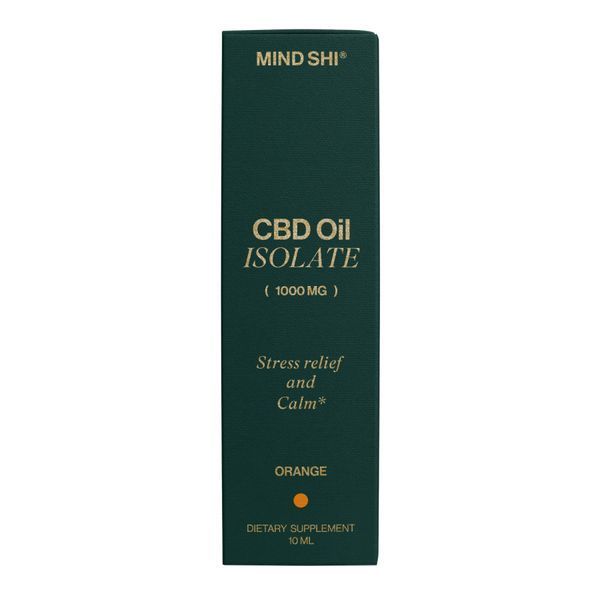 Олія CBD ізолят Mind Shi CBD Oil Isolate 1000 mg Orange - 10 мл (Апельсин) 2023-10-3798 фото