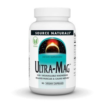 Магній Source Naturals Ultra-Mag - 90 vcaps 2023-10-3285 фото
