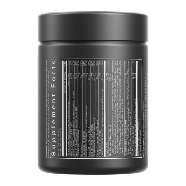 Вітаміни для чистої шкіри обличчя Codeage Clearface Vitamins+ - 90 рослинних капсул 2023-10-7622 фото