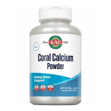 Кораловий кальцій у порошку KAL Coral Calcium Powder 1000mg - 8oz (227 г) 2022-10-1003 фото