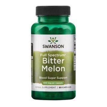 Гірка диня Swanson Bitter Melon 500 mg - 60 капсул 100-78-2894334-20 фото
