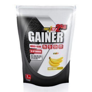 Гейнер Банан Power Pro Gainer - 2000 г 2022-10-2527 фото
