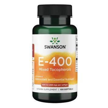 Вітамін E суміш токоферолів Swanson Vitamin E Mixed Tocopherols 400 IU - 100 капсул 2022-10-0426 фото