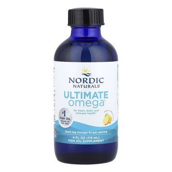 Омега-3 рідка Nordic Naturals Ultimate Omega - 119 мл 2023-10-5955 фото