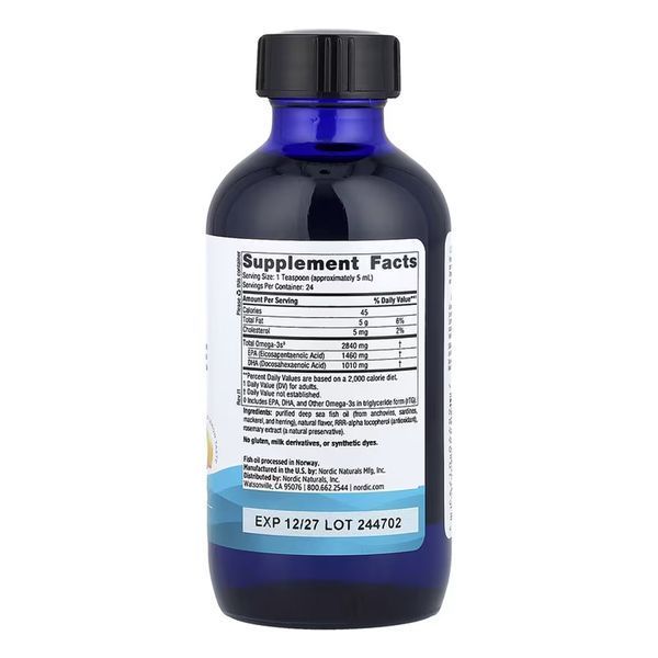 Омега-3 рідка Nordic Naturals Ultimate Omega - 119 мл 2023-10-5955 фото