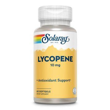 Лікопін Solaray Lycopene 10mg - 60 капсул 2023-10-6994 фото