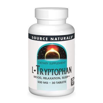 L-триптофан Source Naturals L-Tryptophan 500 mg - 30 таблеток 2023-10-6163 фото