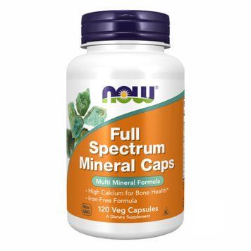 Комплекс мінералів повного спектру Now Foods Full Spectrum Mineral Caps - 120 рослинних капсул 2022-10-0046 фото