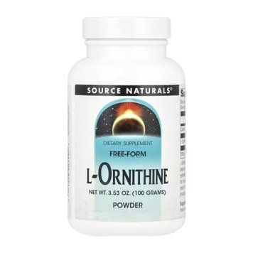 L-орнітин у порошку Source Naturals L-Ornithine - 100 г 2023-10-5277 фото