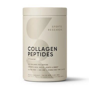 Пептиди колагену без смаку Sports Research Collagen Peptides Unflavored - 454 г 2023-10-3441 фото