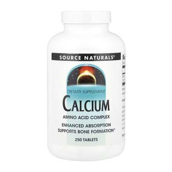 Кальцій Source Naturals Calcium 200mg - 250 таблеток 2023-10-5285 фото