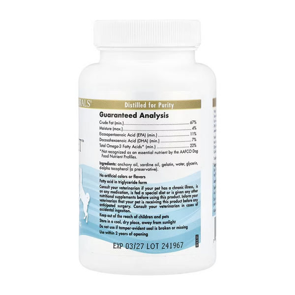 Омега-3 для домашніх тварин Nordic Naturals Omega-3 Pet - 90 м'яких капсул 2023-10-7419 фото