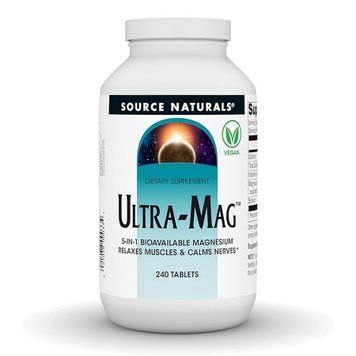 Магній Source Naturals Ultra-Mag Magnesium Complex - 240 tabs 2022-10-1303 фото
