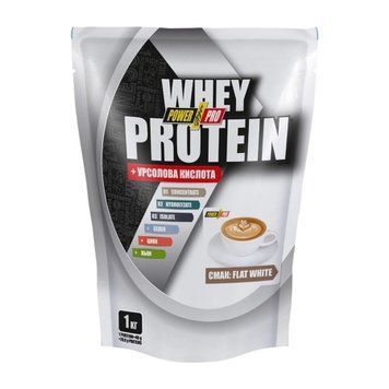 Сироватковий протеїн Power Pro Whey Protein - 1000g Флет Вайт 2023-10-5823 фото