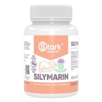 Силімарин Stark Pharm Silymarin 160 мг, 60 капсул 100-26-9485554-20 фото