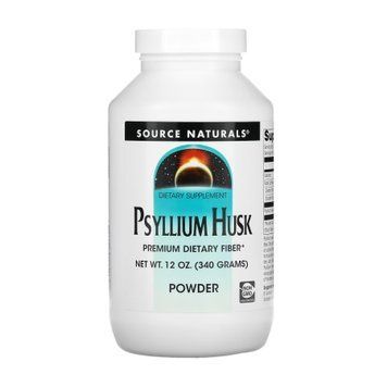 Лушпиння насіння подорожника Source Naturals Psyllium Husk - 340 г 2023-10-2686 фото