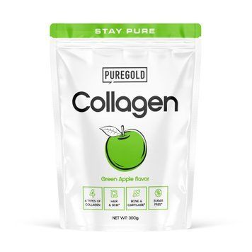 Колаген Зелене Яблуко Pure Gold Collagen - 300 г 2023-10-8003 фото