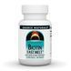 Швидкорозчинний біотин Source Naturals Biotin Fast Melt 10000 mcg - 60 таблеток 2023-10-5122 фото 1