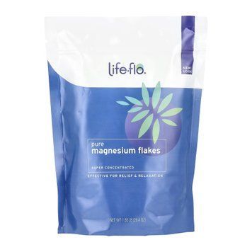 Чисті пластівці магнію (Pure Magnesium Flakes) Life-flo 750 г (1.65 lb) 2023-10-3983 фото