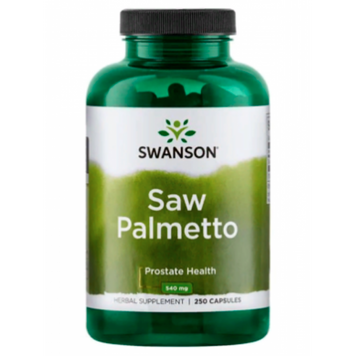 Со пальметто (екстракт карликової пальми) Swanson Saw Palmetto 540 mg - 250 капсул 100-29-0666872-20 фото
