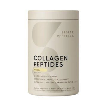Пептиди колагену Ваніль Sports Research Collagen Peptides Vanilla Bean - 480 г 2023-10-4393 фото