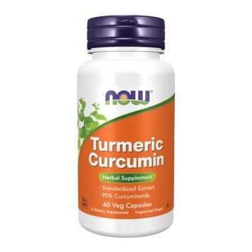 Екстракт куркуми Now Foods Turmeric Curcumin - 60 капсул 2022-10-2311 фото