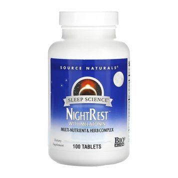 Sleep Science&reg; NightRest&trade; з мелатоніном &mdash; 100 таблеток 2023-10-4610 фото