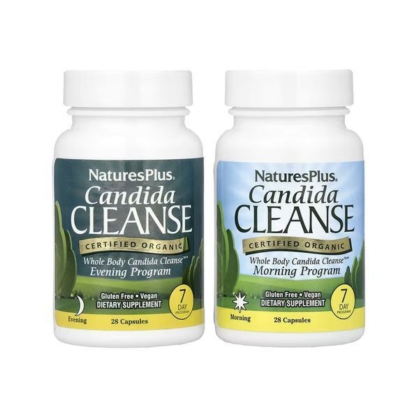 7-денна програма очищення від кандиди Nature's Plus Candida Cleanse 7 Day Program - 28 капсул 2023-10-6843 фото