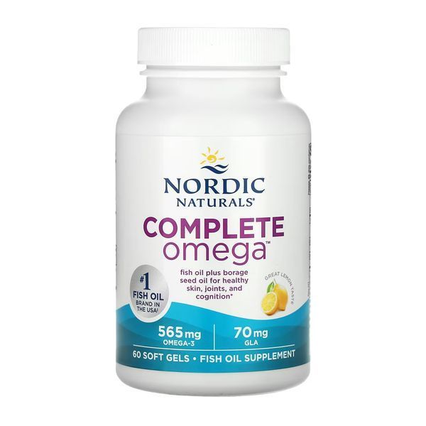Комплекс Омега-3-6-9 Nordic Naturals Complete Omega - 60 м'яких капсул 2023-10-5950 фото