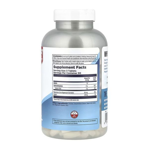 Магній KAL Magnesium Fully Chelated - 270 tabs 2023-10-7150 фото