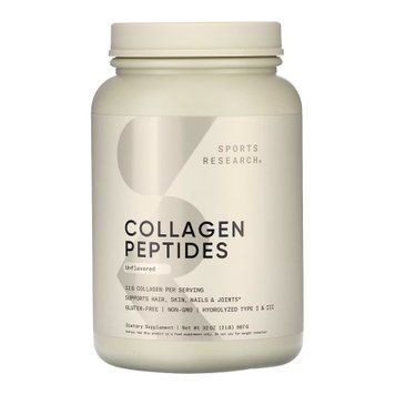 Пептиди колагену Sports Research Collagen Peptides без смаку, 907 г 2023-10-4007 фото