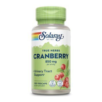 Журавлина Solaray Cranberry Berry 850mg - 100 рослинних капсул 2023-10-3005 фото