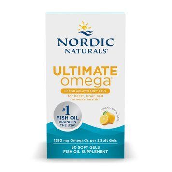 Риб'ячий жир Ultimate Omega Nordic Naturals 60 м'яких капсул 2023-10-5957 фото