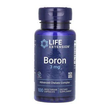 Бор Life Extension Boron 3 mg - 100 капсул 2023-10-5207 фото