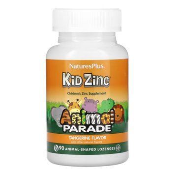 Дитячий цинк у пастилках Nature's Plus Kids Zinc - 90 пастилок 2022-10-2856 фото