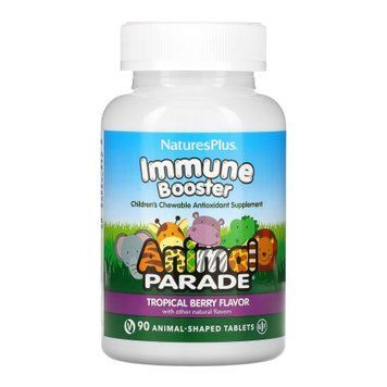 Дитячий комплекс для імунітету Nature's Plus Kids Immune Booster Chewable - 90 жувальних таблеток 2022-10-2859 фото
